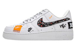 Кроссовки Nike Air Force 1 Low Just Do It Pack White/Black ar7719-100