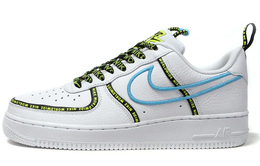 Кроссовки Nike Air Force 1 Low Worldwide White Blue Fury Volt ck7213-100