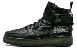 Кроссовки Nike Sf Air Force 1 Mid Black Cargo Khaki aa7345-001