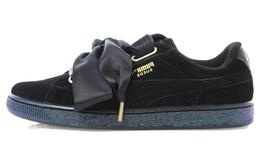 Кроссовки Puma Suede Heart Satin Black 362714-03