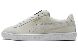 Кроссовки Puma Suede Classic Metal Badge 'White Team Gold' 370081-02