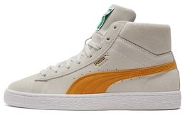 Кроссовки Puma Suede Mid White Mineral Yellow 380205-08