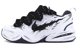 Кастомизированные кроссовки Nike Air Monarch 4 Chunky Sneakers Unisex, черный/белый/серый 415445-102(team25-熊猫老爹鞋) | white