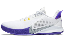 Кроссовки Nike Mamba Fury Vintage Unisex, белый/фиолетовый ck2087-101