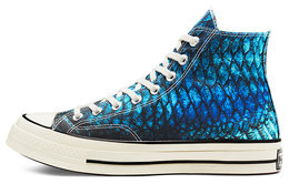 Кеды Converse Animal Print Chuck 1970s 'Blue White' 167486c