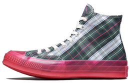 Кеды Converse Chuck Taylor All Star 70 Hi Plaid Translucent Midsole Red 163324c
