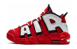 Кроссовки Nike Air More Uptempo University Red Black White GS cd9402-600