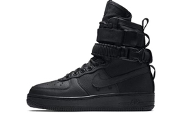 Кроссовки Nike SF Air Force 1 High Triple Black Women's 857872-002