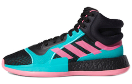 Кроссовки Adidas Marquee Boost 'Black Shock Pink Aqua' eh2373