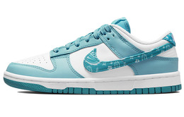 Кроссовки Nike Wmns Dunk Low 'Blue Paisley', синий dh4401-101