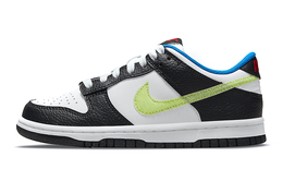Кроссовки Nike Dunk Low Signal Blue Lemon Twist GS dq0977-100
