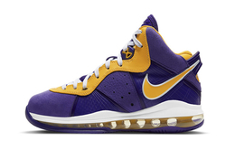 Женские баскетбольные кроссовки Nike Lebron 8 Vintage на шнуровке, фиолетовый ct5115-500
