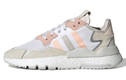 Кроссовки Adidas Nite Jogger Lifestyle, белый/светло-розовый eg9199
