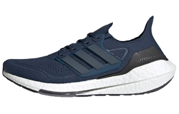 Кроссовки Adidas Ultraboost 21, темно-синий/белый fy0350