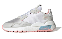 Кроссовки Adidas Originals Nite Jogger 'White Grey Pink' Women's fv4136
