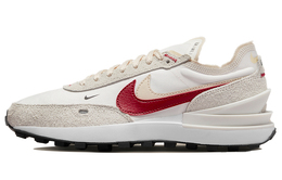 Кроссовки Nike Waffle One Se Sail Pearl White Black Gym Red Women's dx4309-100
