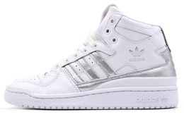 Кроссовки Adidas Forum Mid Refined White Metallic Silver d98182