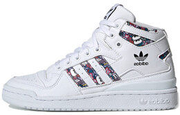 Кроссовки Adidas Forum Mid White Floral Women's fv4532