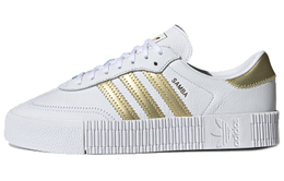 Кроссовки Adidas Sambarose White Gold Metallic Women's ee4681