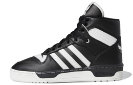 Кроссовки Adidas Rivalry Hi Black White 2019 bd8021