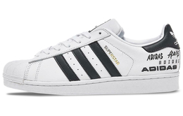Кроссовки Adidas Originals Superstar For Black/White/Golden Women's eh1214