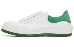 Мужские кроссовки Alexander McQueen Deck, белый/зеленый 654594w4mv79354