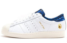 Кроссовки Adidas Superstar 80s Undefeated Bape White b34292