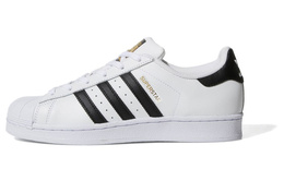 Кроссовки Adidas Superstar White Black Women's c77153