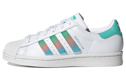 Кроссовки Adidas Originals Superstar For White/Green/Blue Women's gz2798
