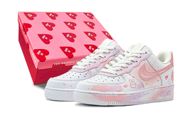 Nike Кроссовки Air Force 1 Air Force 1 Mid Top для скейтбординга женские розовые белые dh2920-111(teams-甜心兔子s-box) | white
