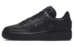 Кроссовки Nike Air Force 1 Low Type Black Photo Blue GS bq4793-002