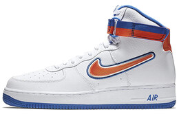 Кроссовки Nike Air Force 1 High Sport Nba White Team Orange Game Royal av3938-100