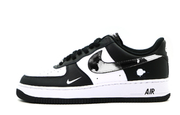 Кастомизированные кроссовки Nike Air Force 1 Low Men's Skateboarding Shoe, черный/белый dv0788-001 | 黑白