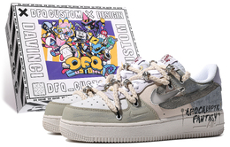 Мужские кроссовки для скейтбординга Nike Air Force 1 Low, серый dq7664-100 | 灰色