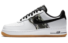 Кроссовки Nike Air Force 1 Low White Ripstop Camo Black Gum cz7891-100