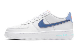 Кроссовки Nike Air Force 1 Low LV8 White Dark Purple GS dc8188-100