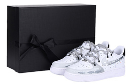 Кроссовки Nike Air Force 1 Skateboard Shoes Men Low-Top Gray White cw2288-111