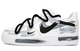 Кроссовки Nike Air Force 1 Skateboard Shoes Unisex Low-Top White Gray cw2288-111(team18-af1断裂钩子水泥灰）