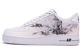 Nike Кроссовки Air Force 1 Low 07 Air Force 1 Low-top для скейтбординга, мужские, желто-черные cw2288-111(team11-男款墨竹黄黑)