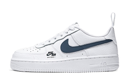 Кроссовки Nike Air Force 1 Low 07 White Obsidian GS cz4203-101