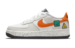 Кроссовки Nike Air Force 1 Low Light Bone Sail Starfish Orange GS do4657-081