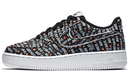 Кроссовки Nike Air Force 1 Low Just Do It Pack Black GS ao3977-001