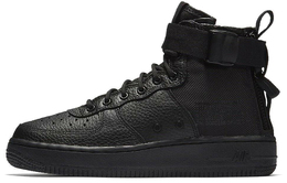 Кроссовки Nike Sf Air Force 1 Mid Triple Black GS aj0424-003