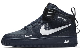 Кроссовки Nike Air Force 1 Mid Obsidian Tour Yellow White GS av3803-400