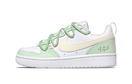 Nike Кроссовки для скейтборда Court Borough Low 2, женские, светло-зеленые bq5448-100(team49-抹茶椰椰） | light green
