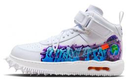 Кроссовки Nike Air Force 1 Mid Off-White Graffiti White dr0500-100