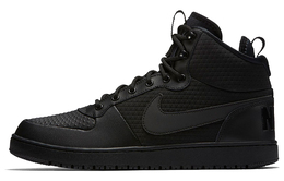 Кроссовки Nike Court Borough Mid Winter Triple Black aa0547-002