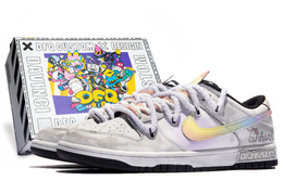Мужские кроссовки для скейтбординга Nike Dunk Low, белый dd1391-100 | 白色