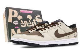 Мужские кроссовки для скейтбординга Nike Dunk Low, молочный dj6188-002 | 米白色