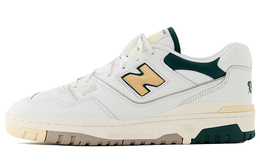 Кроссовки New Balance NB 550 Vintage Basketball Unisex, белый/зеленый/бежевый bb550a2